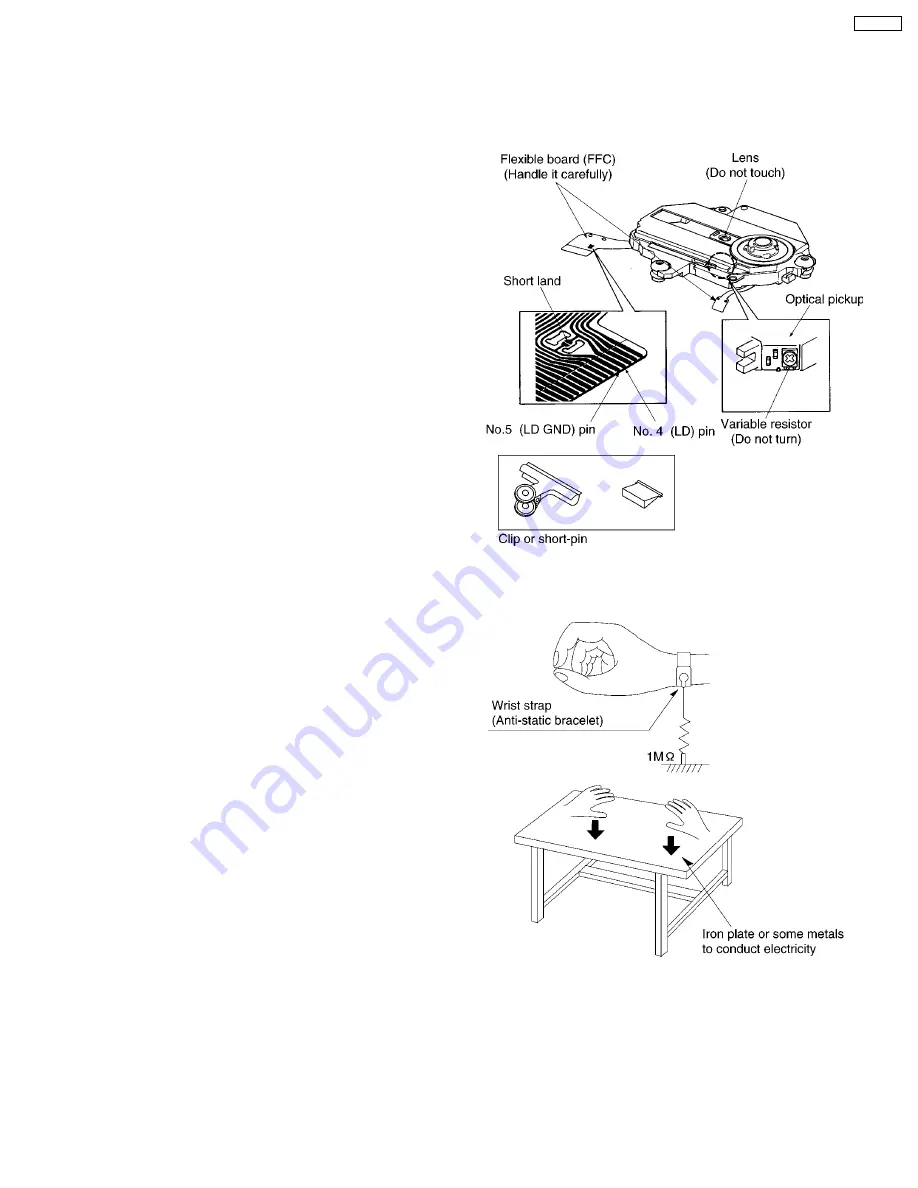 Technics SL-HD505 Service Manual Download Page 5