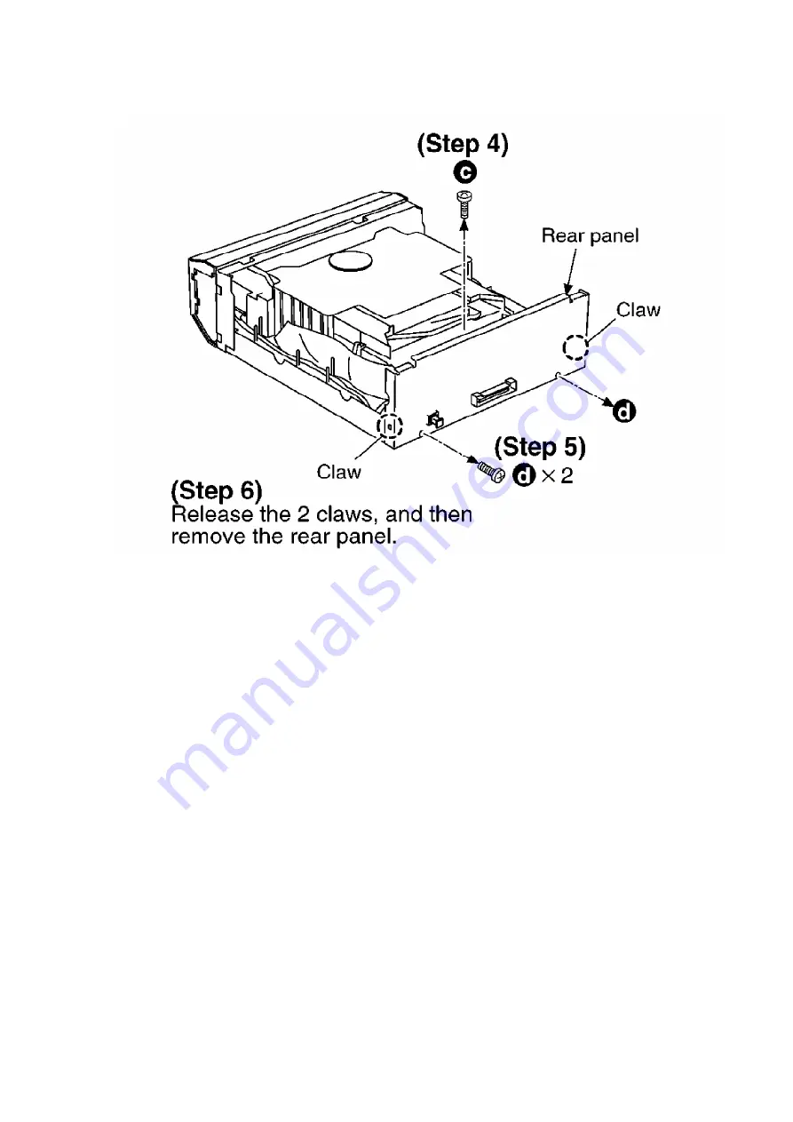 Technics SL-HD550 Service Manual Download Page 8