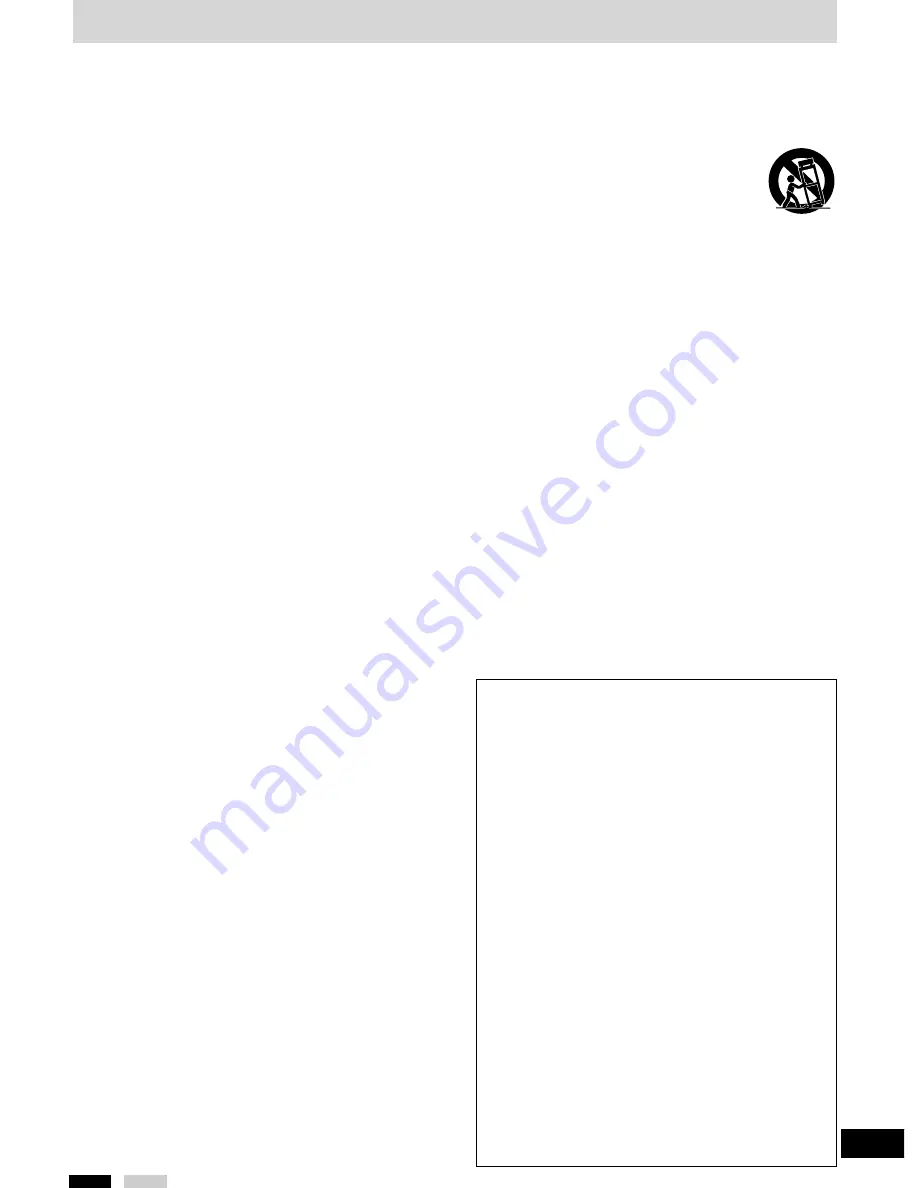 Technics SLPG4 - COMPACT DISC PLAYER Operating Instructions Manual Download Page 3