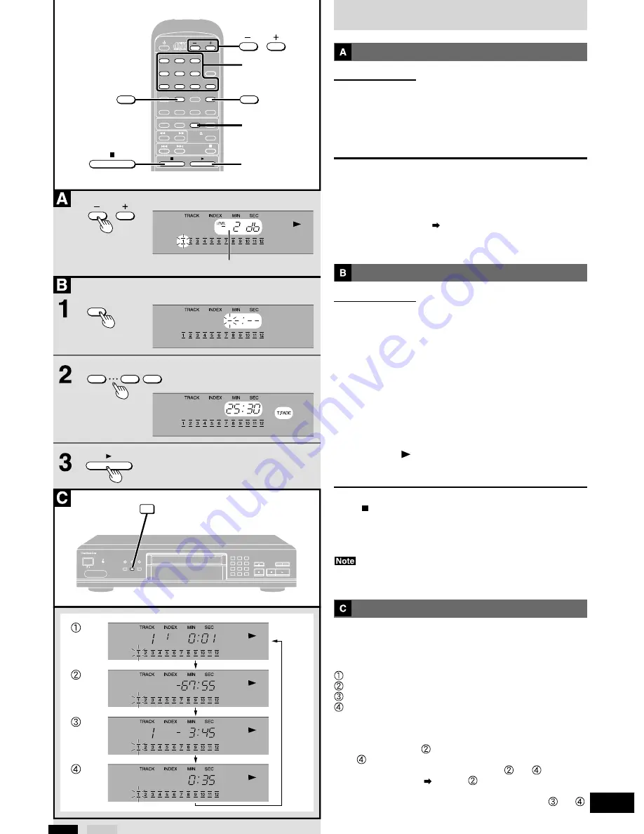 Technics SLPG4 - COMPACT DISC PLAYER Operating Instructions Manual Download Page 11