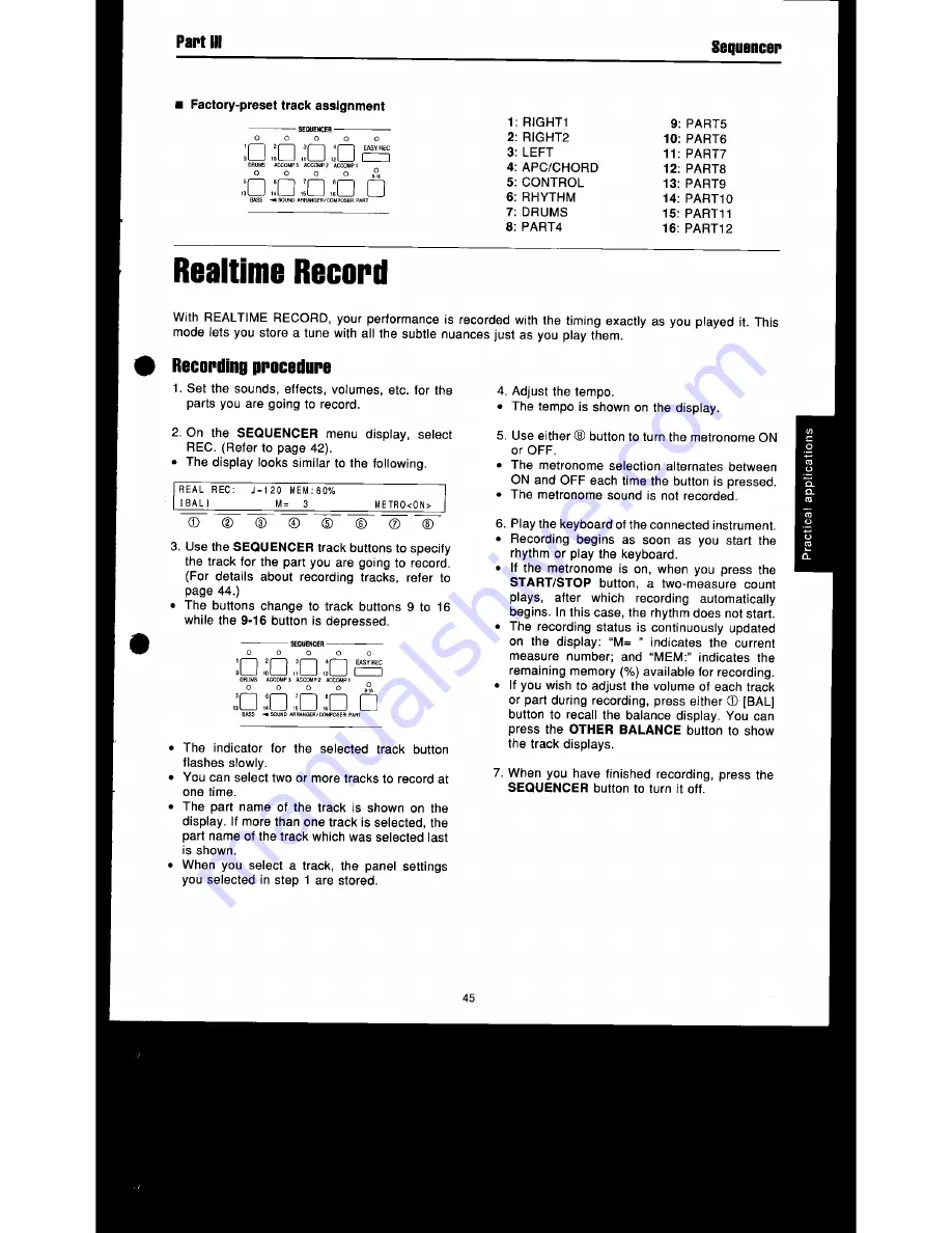 Technics SM-AC1200 Owner'S Manual Download Page 47