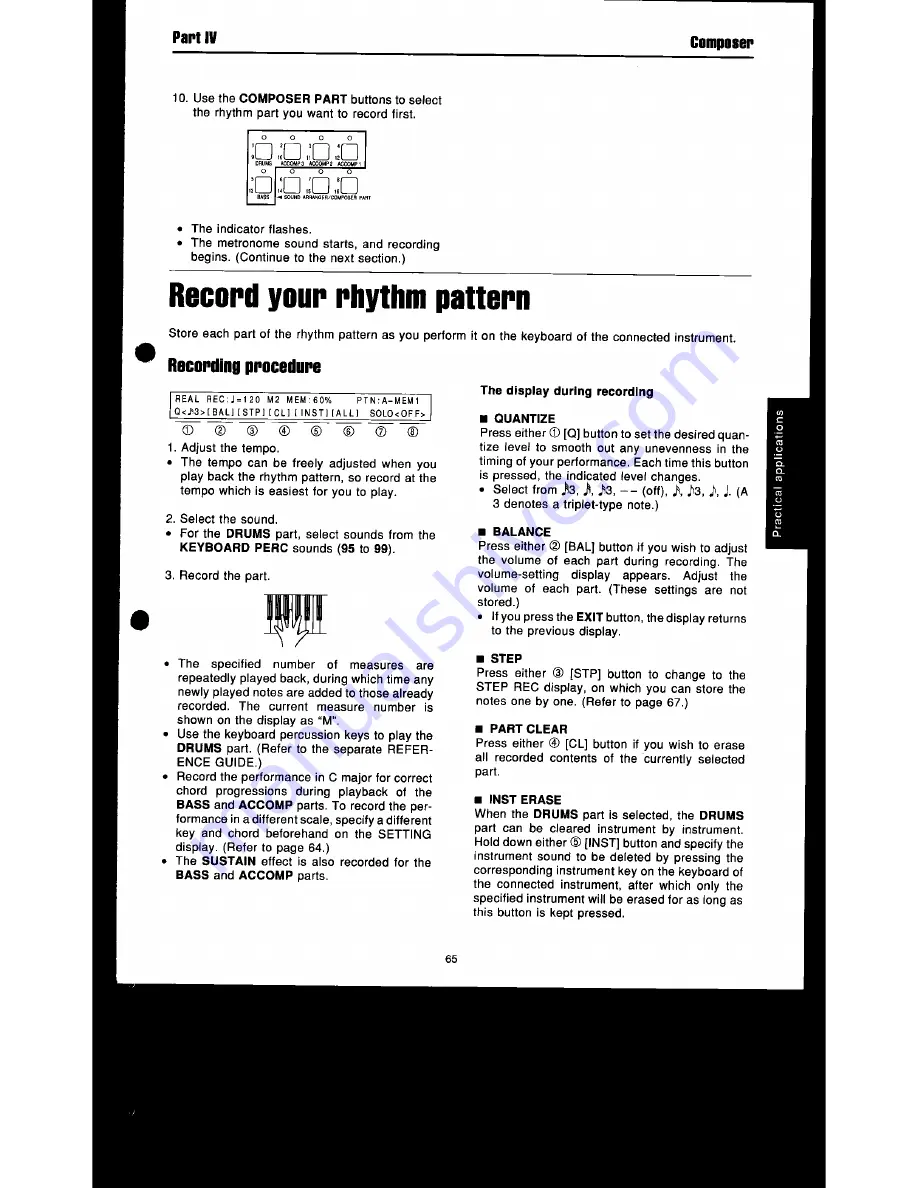 Technics SM-AC1200 Owner'S Manual Download Page 67