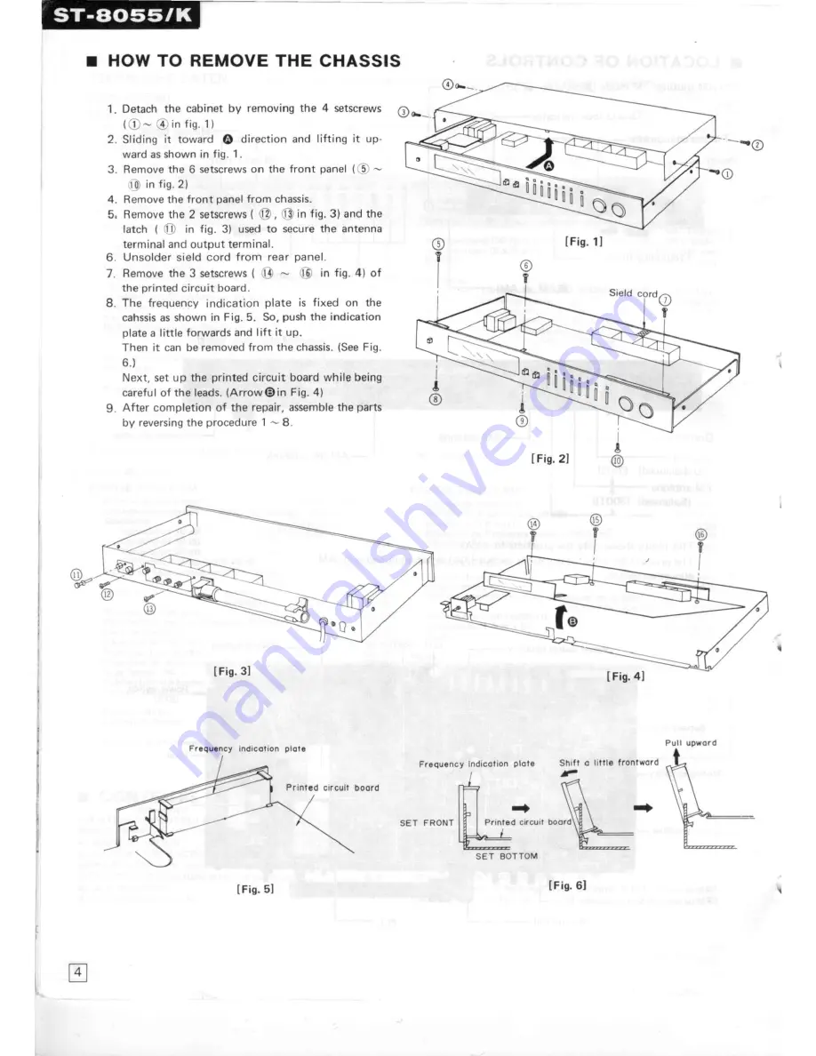 Technics ST-8055 Service Manual Download Page 4