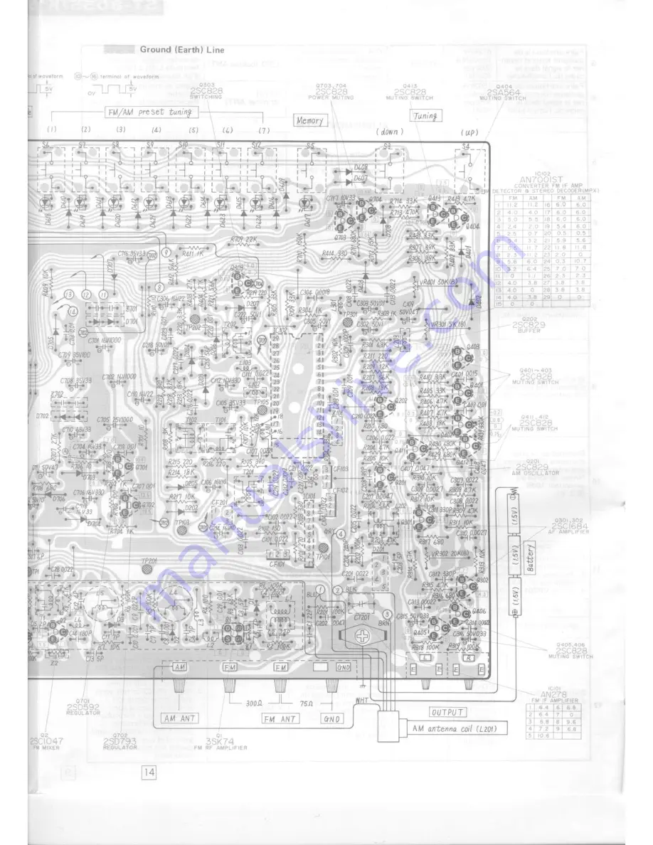 Technics ST-8055 Service Manual Download Page 14