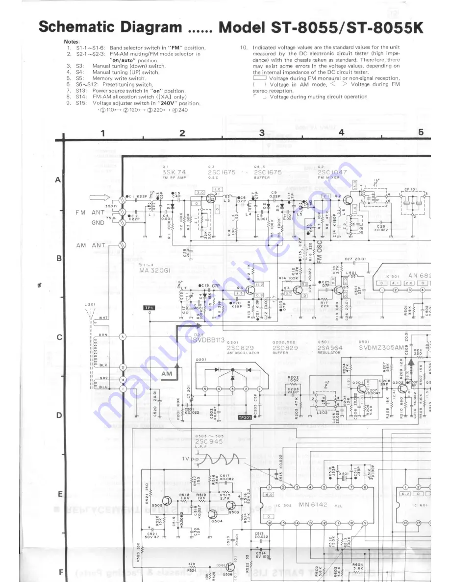 Technics ST-8055 Service Manual Download Page 18