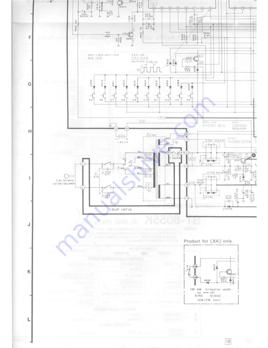 Technics ST-8055 Service Manual Download Page 21