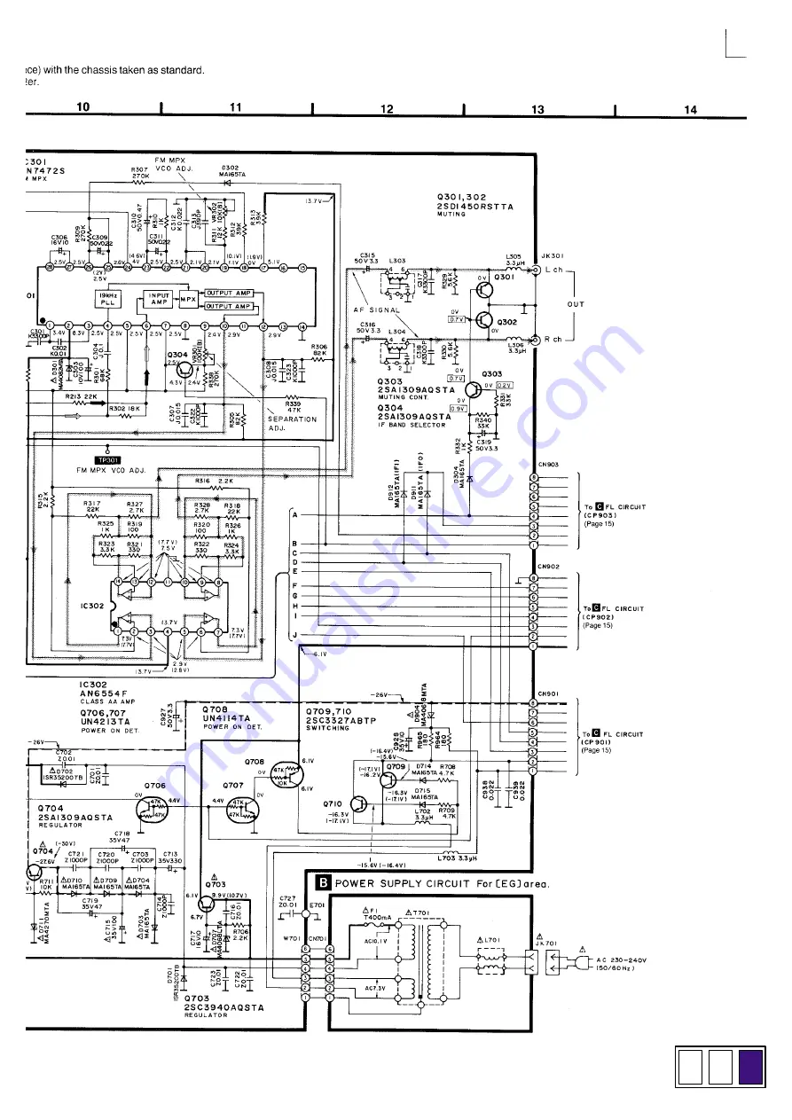 Technics ST-GT650 Service Manual Download Page 11