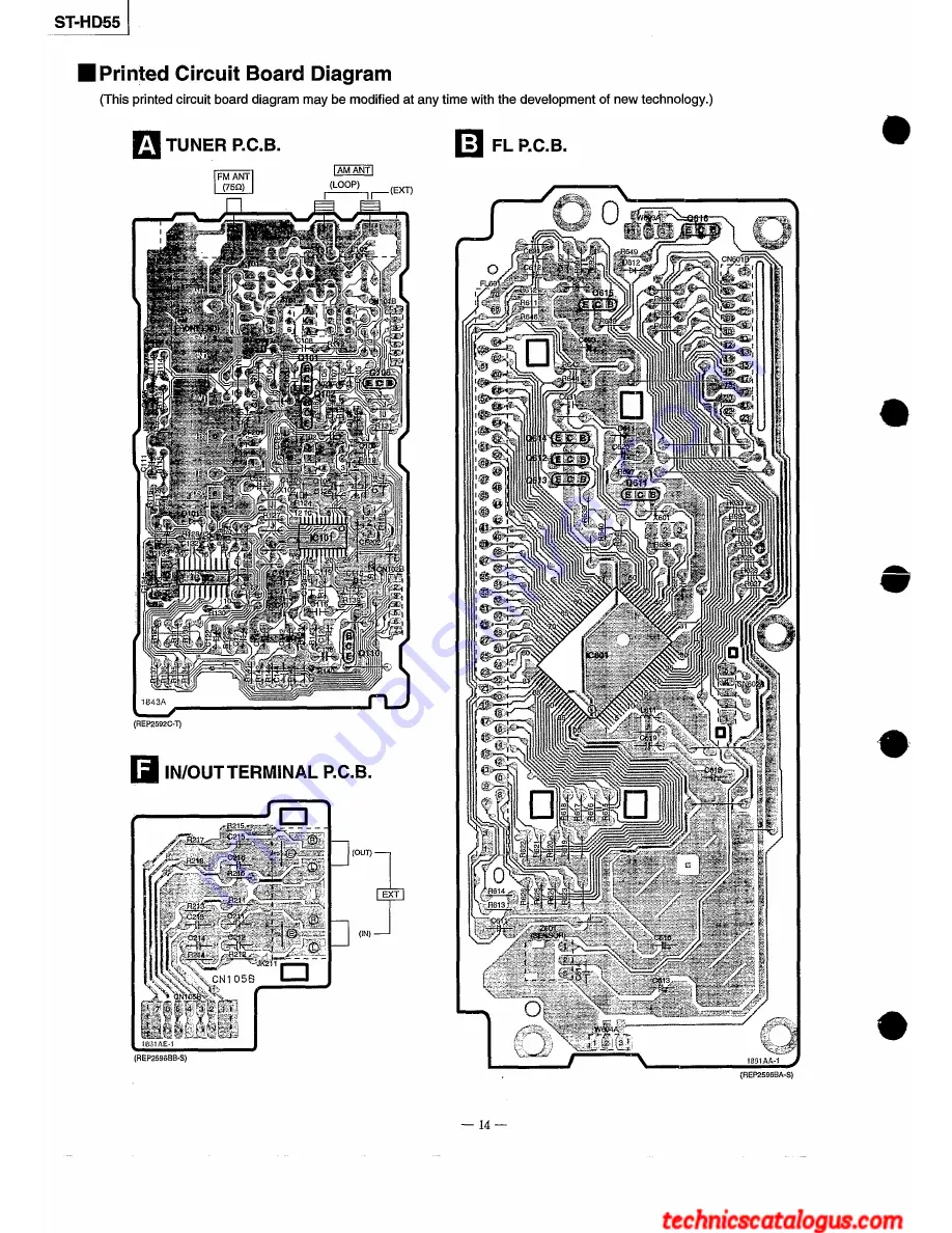 Technics ST-HD55 Service Manual Download Page 9