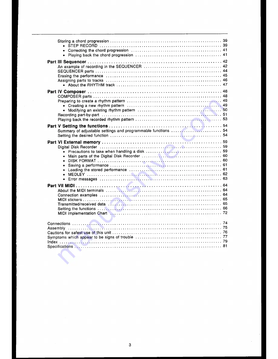 Technics SX-GN6 Owner'S Manual Download Page 5