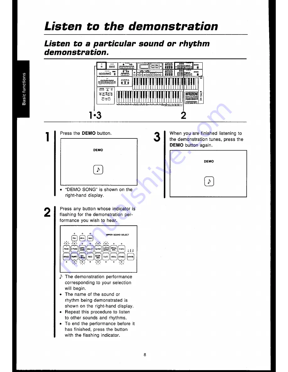 Technics SX-GN6 Owner'S Manual Download Page 10