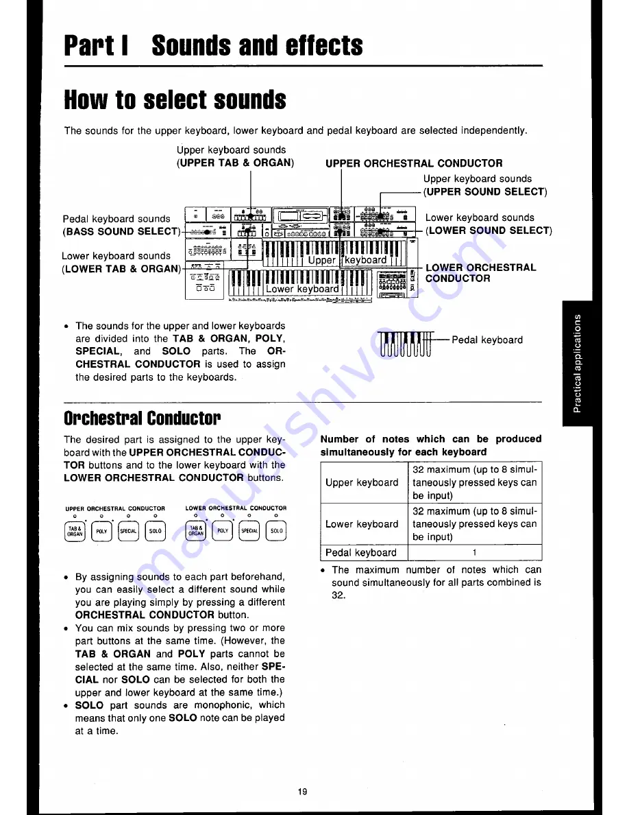 Technics SX-GN6 Owner'S Manual Download Page 21