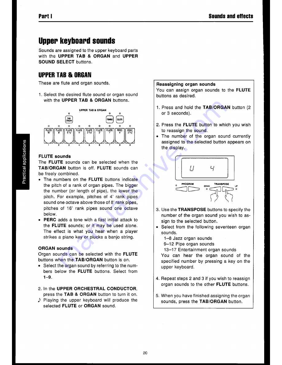 Technics SX-GN6 Owner'S Manual Download Page 22