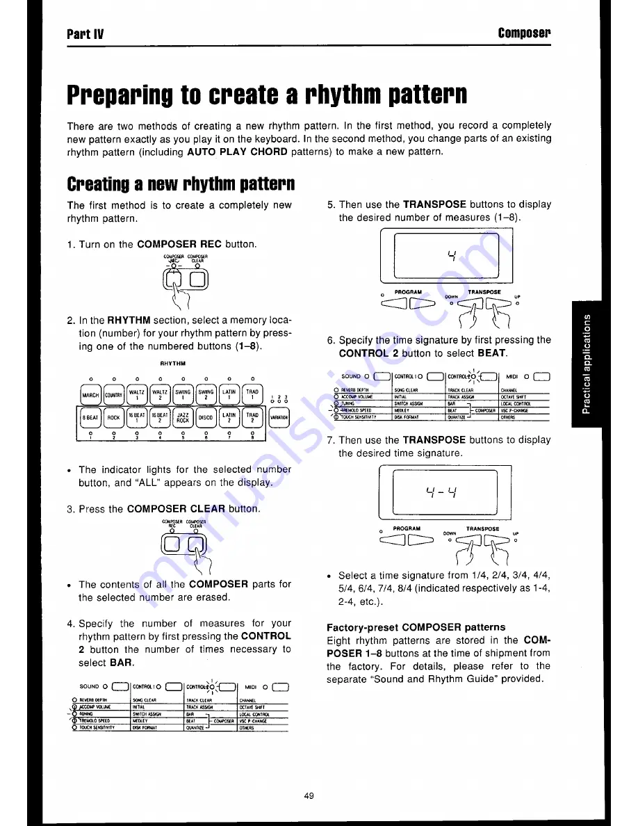 Technics SX-GN6 Owner'S Manual Download Page 51