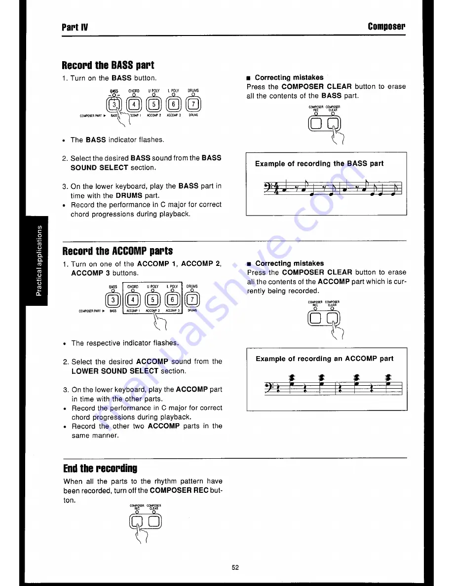 Technics SX-GN6 Owner'S Manual Download Page 54