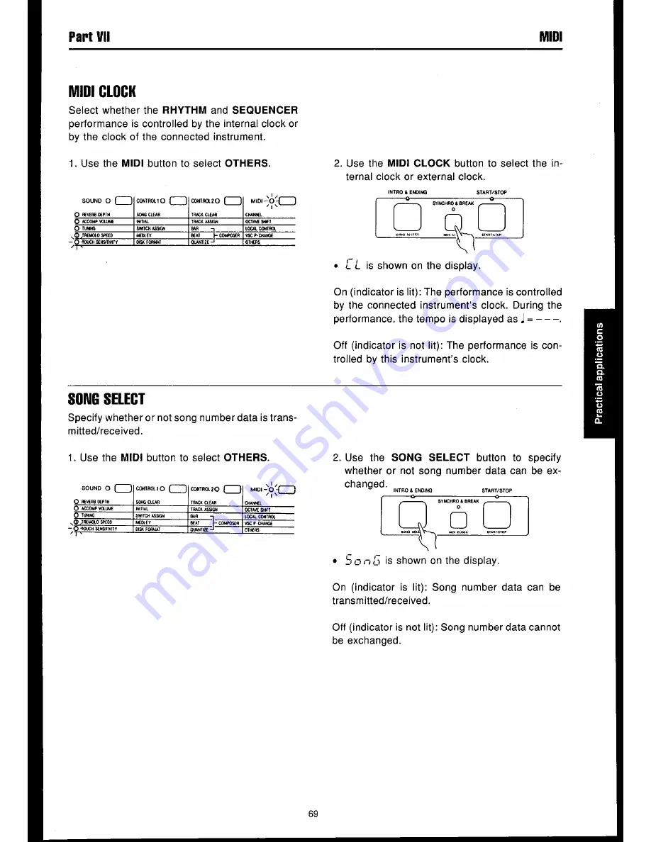 Technics SX-GN6 Owner'S Manual Download Page 71