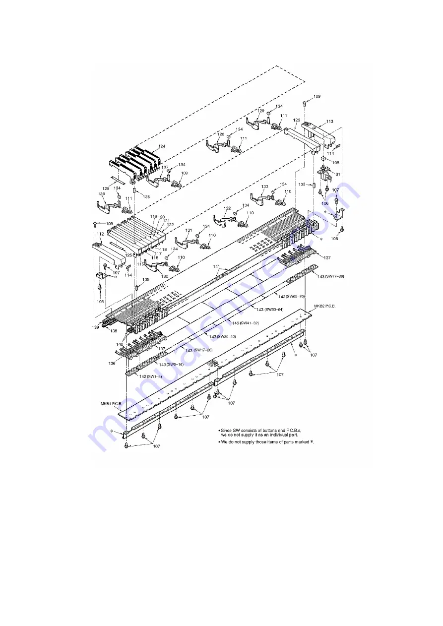 Technics SX-PR603/M Service Manual Download Page 61