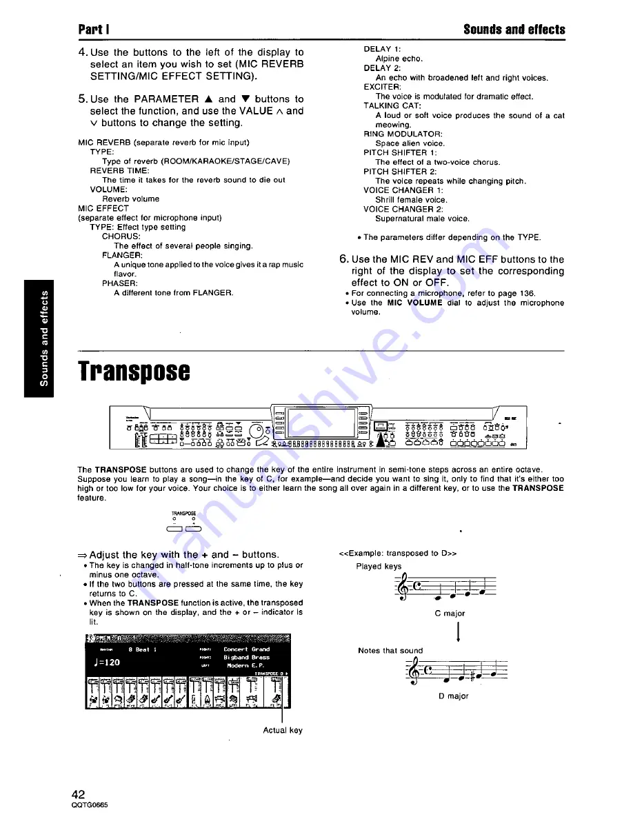 Technics SX-PR604 Скачать руководство пользователя страница 42