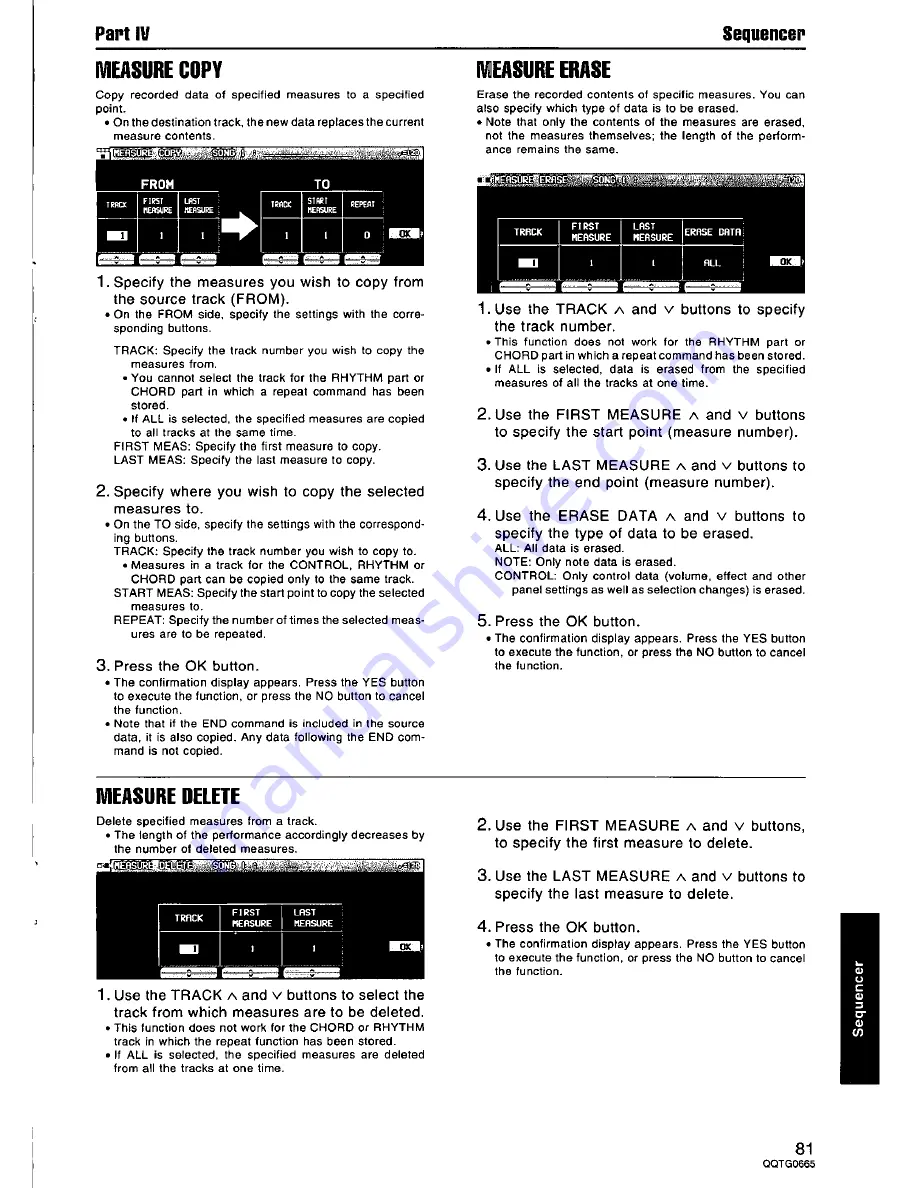 Technics SX-PR604 Operating Instructions Manual Download Page 81