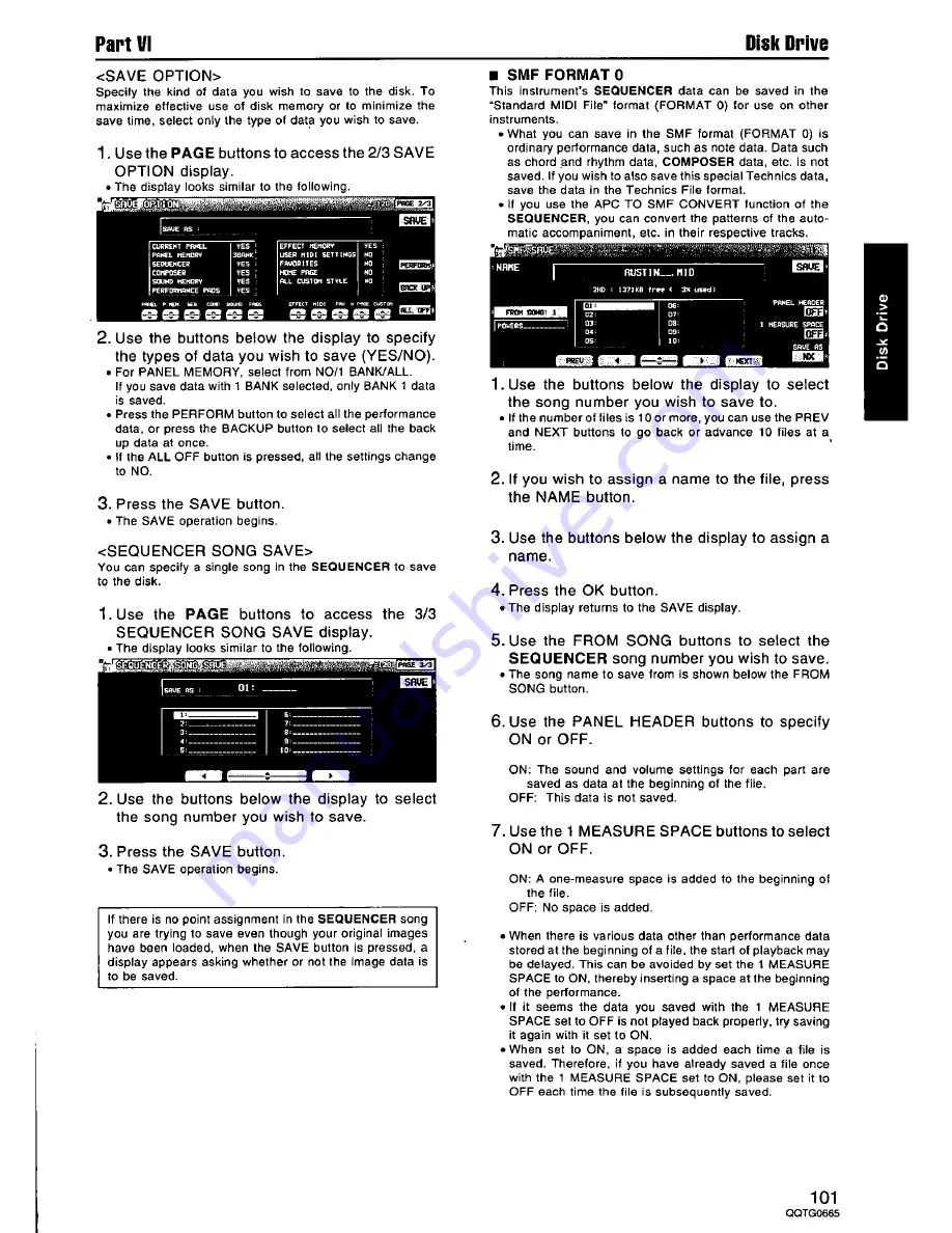 Technics SX-PR604 Скачать руководство пользователя страница 101