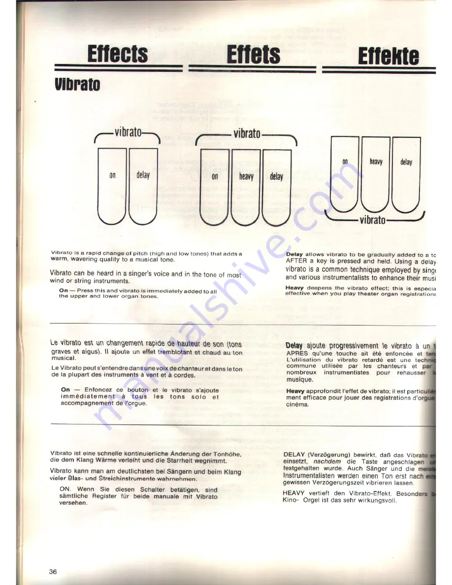 Technics U30 User Manual Download Page 36