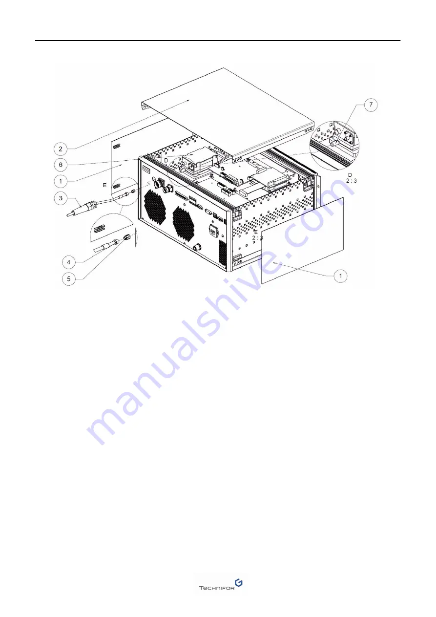 Technifor TD412 Operating And Maintenance Manual Integration Download Page 59