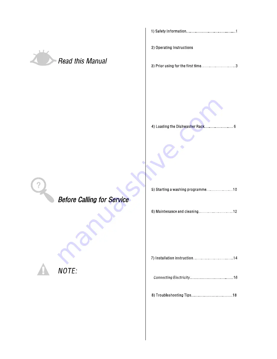 Technika Bellissimo TBD4SS-4 Instruction Manual Download Page 2