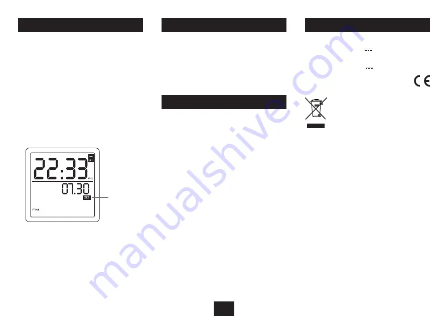 Technika CR-113IPH Owner'S Handbook Manual Download Page 18