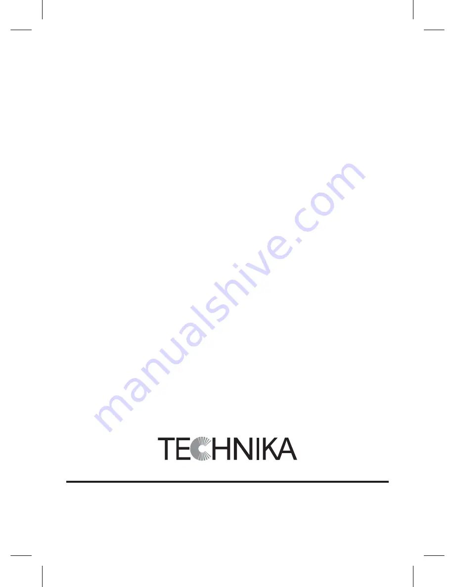 Technika TEG95DUA Instructions For Use And Installation Download Page 38