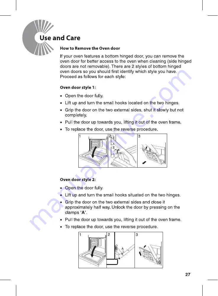 Technika TO107SS-3 Instructions For Use & Installation Download Page 27