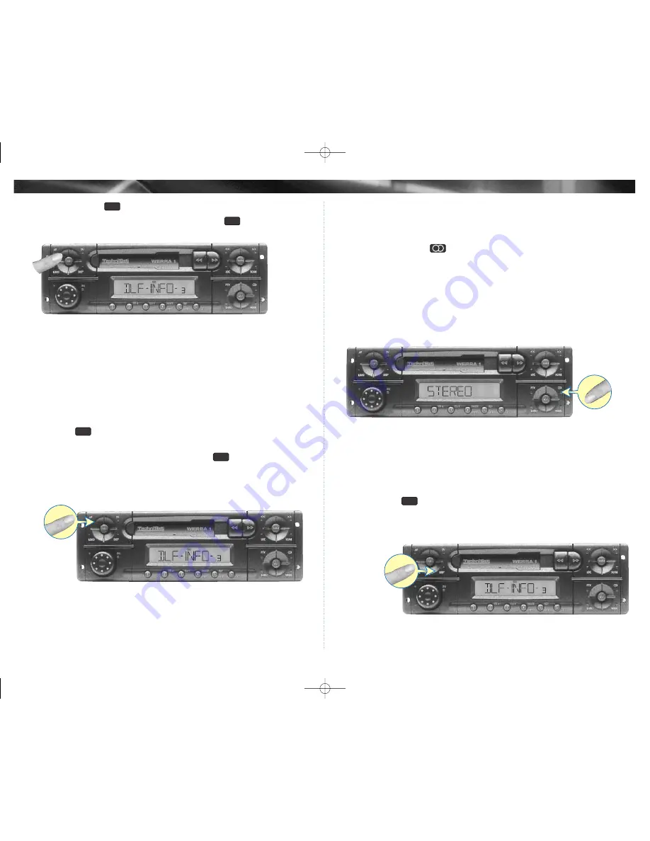 TechniSat Car Radio Operating Instructions Manual Download Page 17