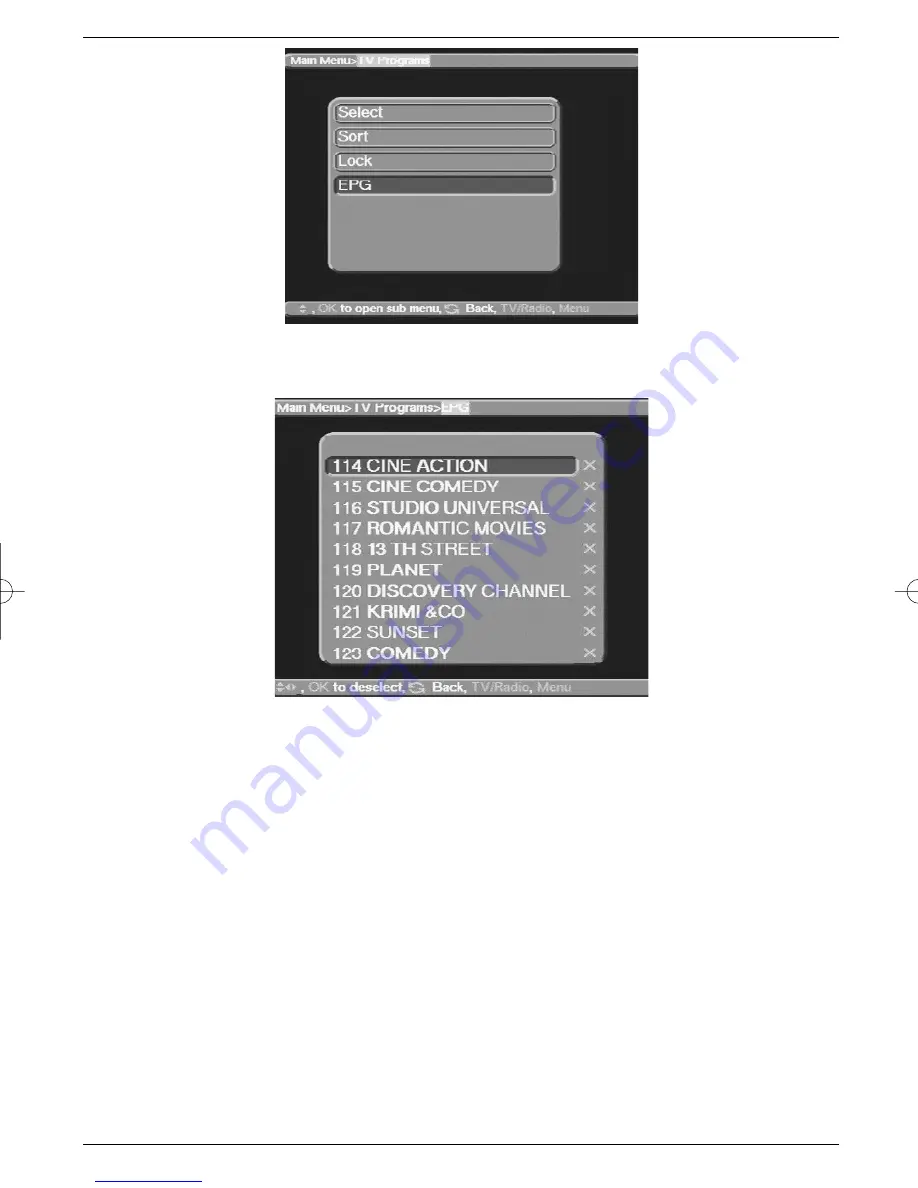 TechniSat TechniBox VIACAM Instruction Manual Download Page 34