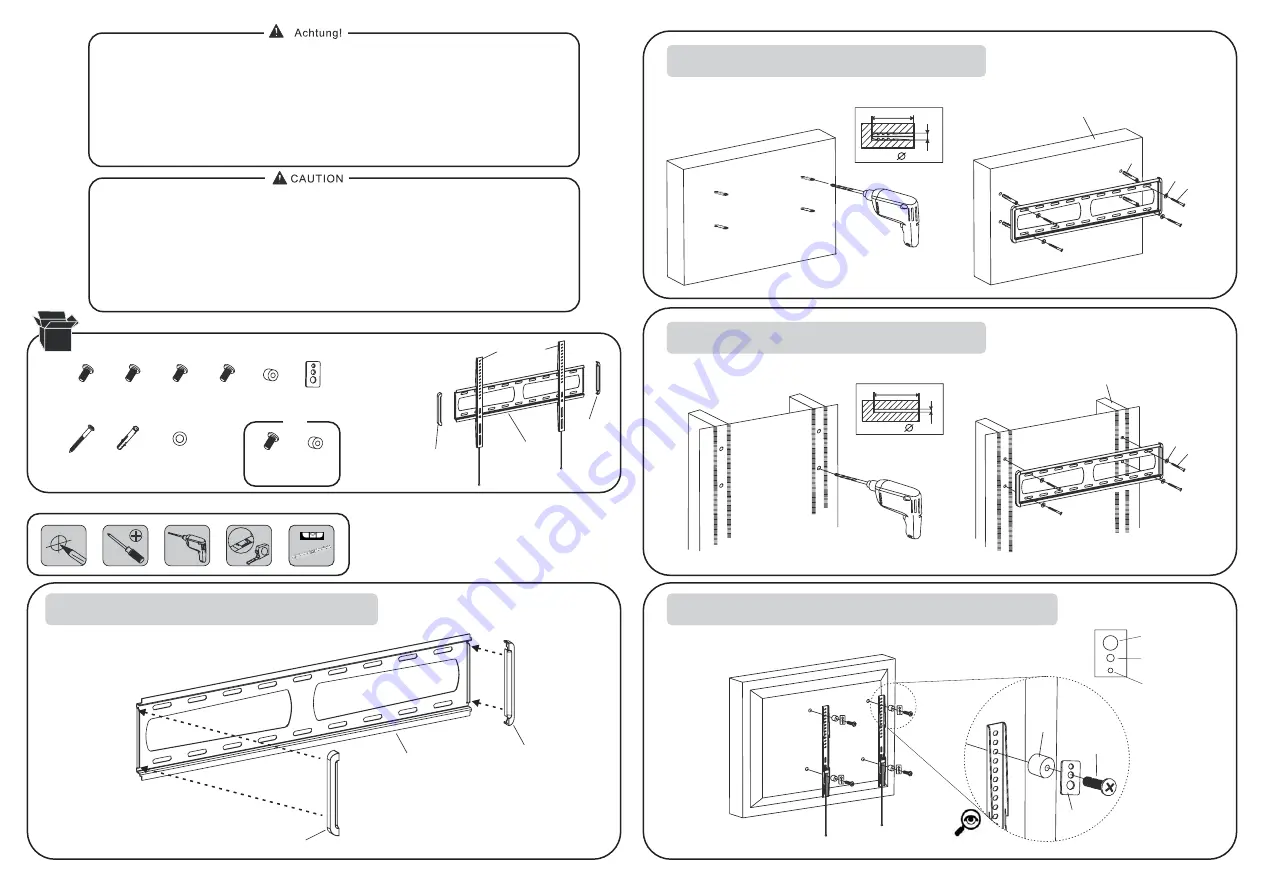 TechniSat TECHNIMOUNT SLIM Installation Manual Download Page 1