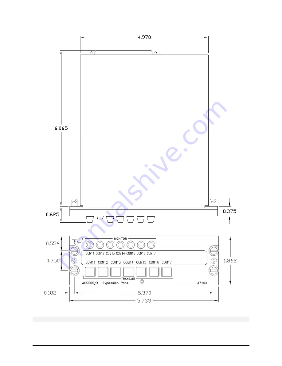 Technisonic Industries Limited ACCESS/A A710X Скачать руководство пользователя страница 8