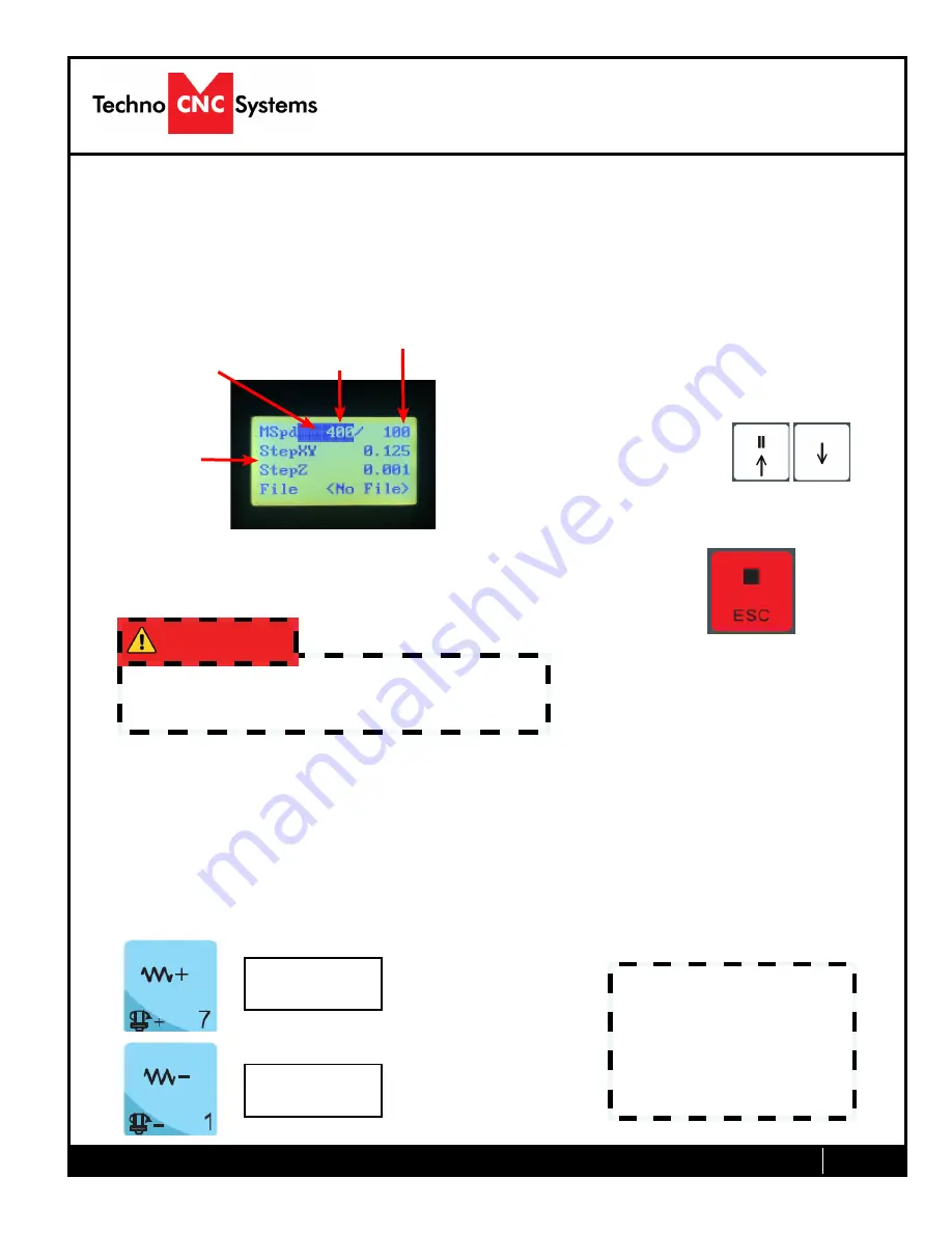 Techno CNC Systems HD II Tabletop Скачать руководство пользователя страница 13