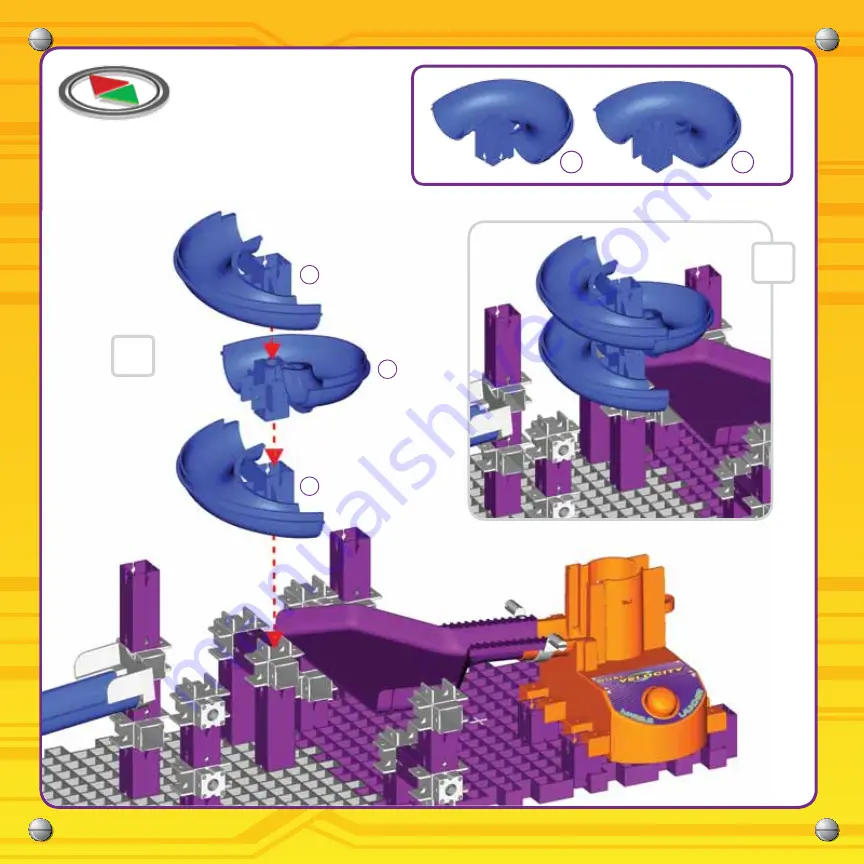 Techno Gears Marble Mania Dual Velocity Instruction Manual Download Page 16