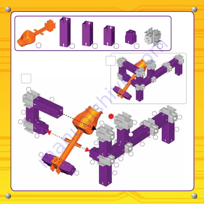 Techno Gears Marble Mania Dual Velocity Instruction Manual Download Page 17