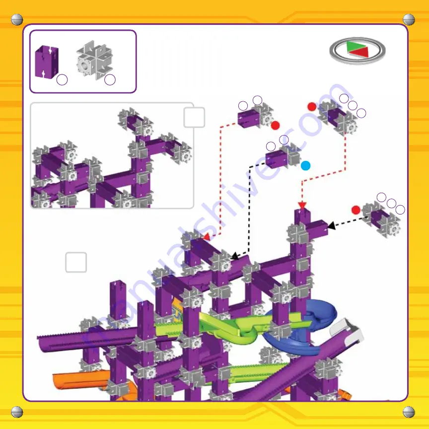 Techno Gears Marble Mania Dual Velocity Instruction Manual Download Page 45