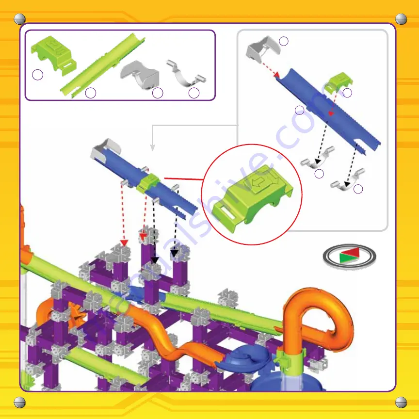 Techno Gears Marble Mania Dual Velocity Instruction Manual Download Page 64