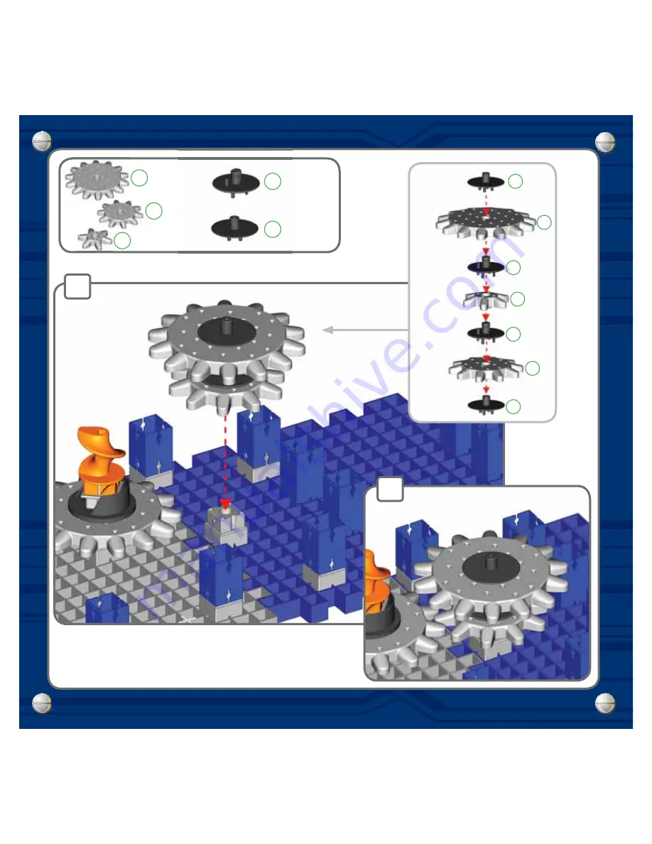 Techno Gears Marble Mania GALAXY Instruction Manual Download Page 13