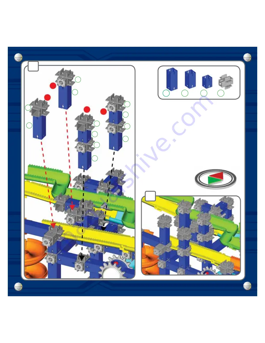 Techno Gears Marble Mania GALAXY Instruction Manual Download Page 68