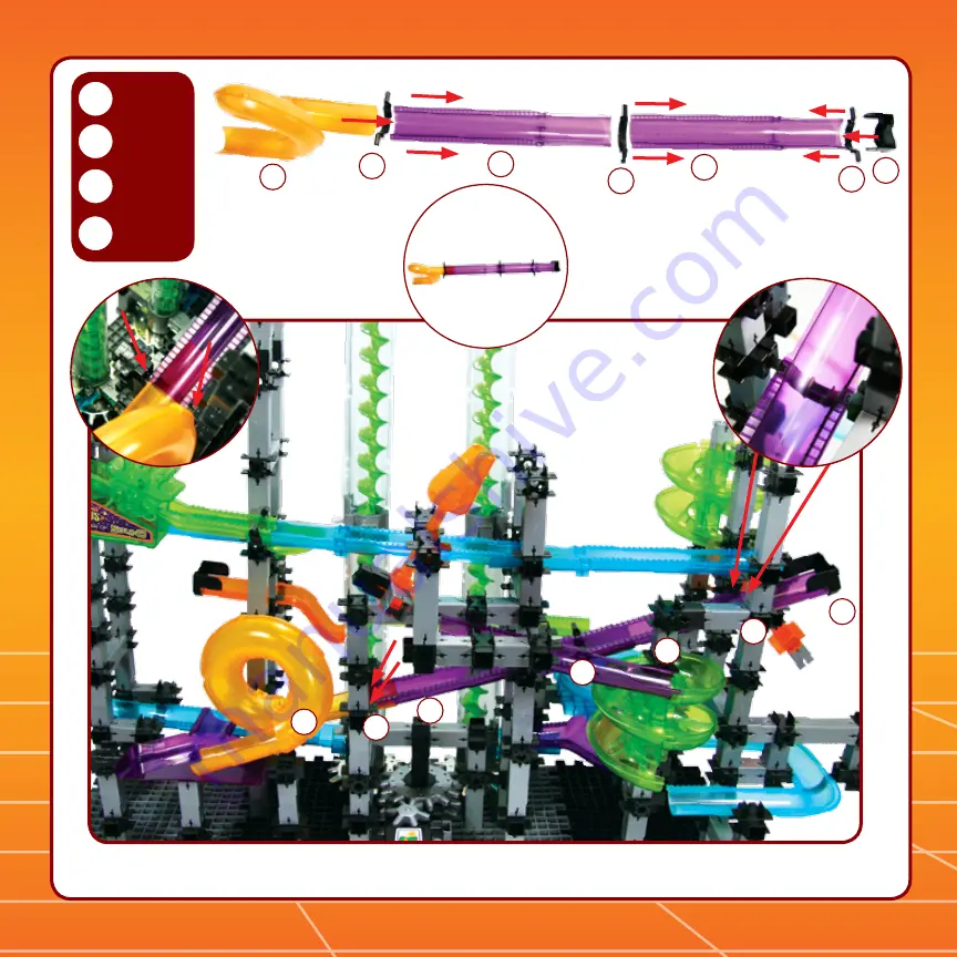 Techno Gears Marble Mania Genius Instruction Manual Download Page 49