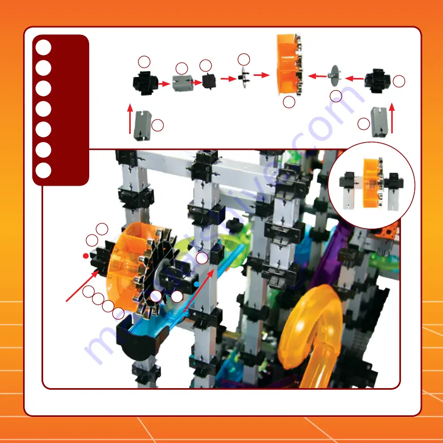 Techno Gears Marble Mania Genius Instruction Manual Download Page 53