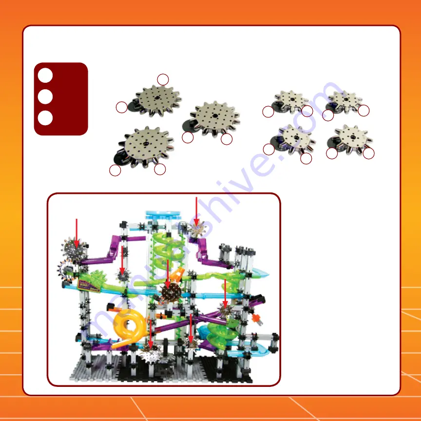 Techno Gears Marble Mania Genius Instruction Manual Download Page 67