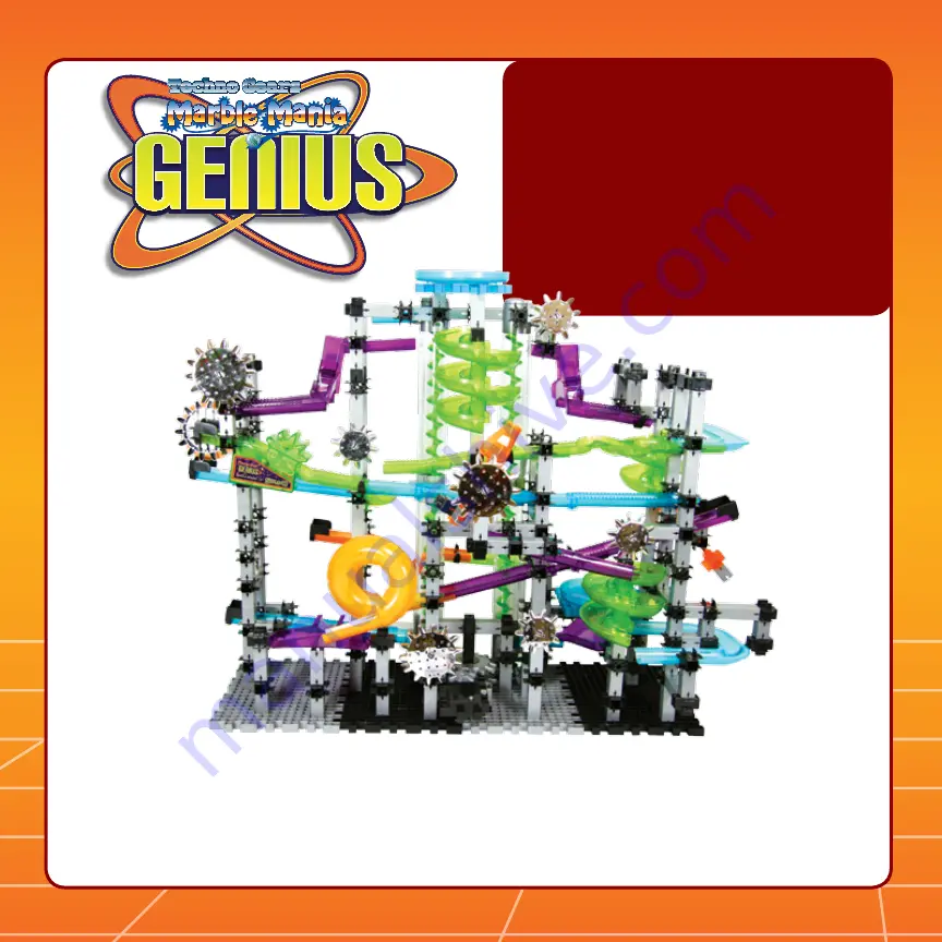 Techno Gears Marble Mania Genius Instruction Manual Download Page 70