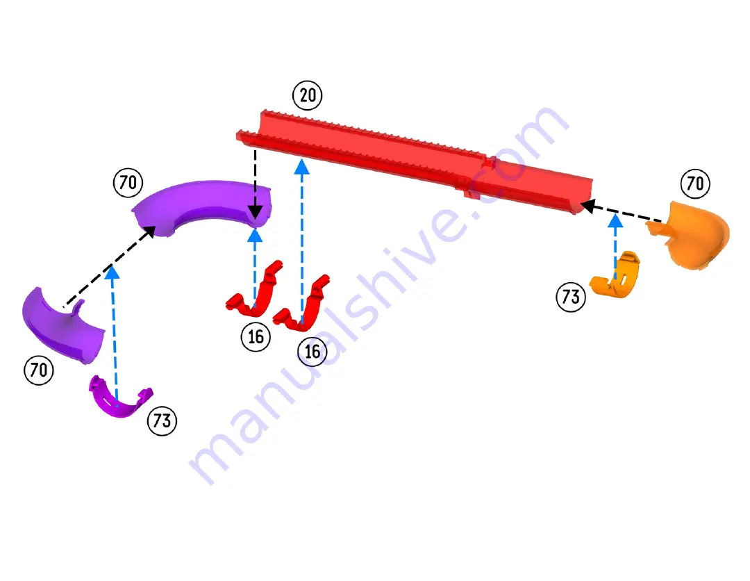 Techno Gears Marble Mania HOTSHOT Instruction Manual Download Page 11