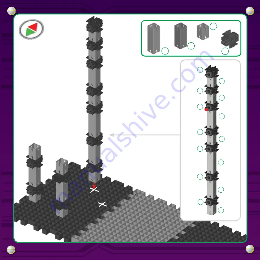 Techno Gears Marble Mania Mammoth Instruction Manual Download Page 9