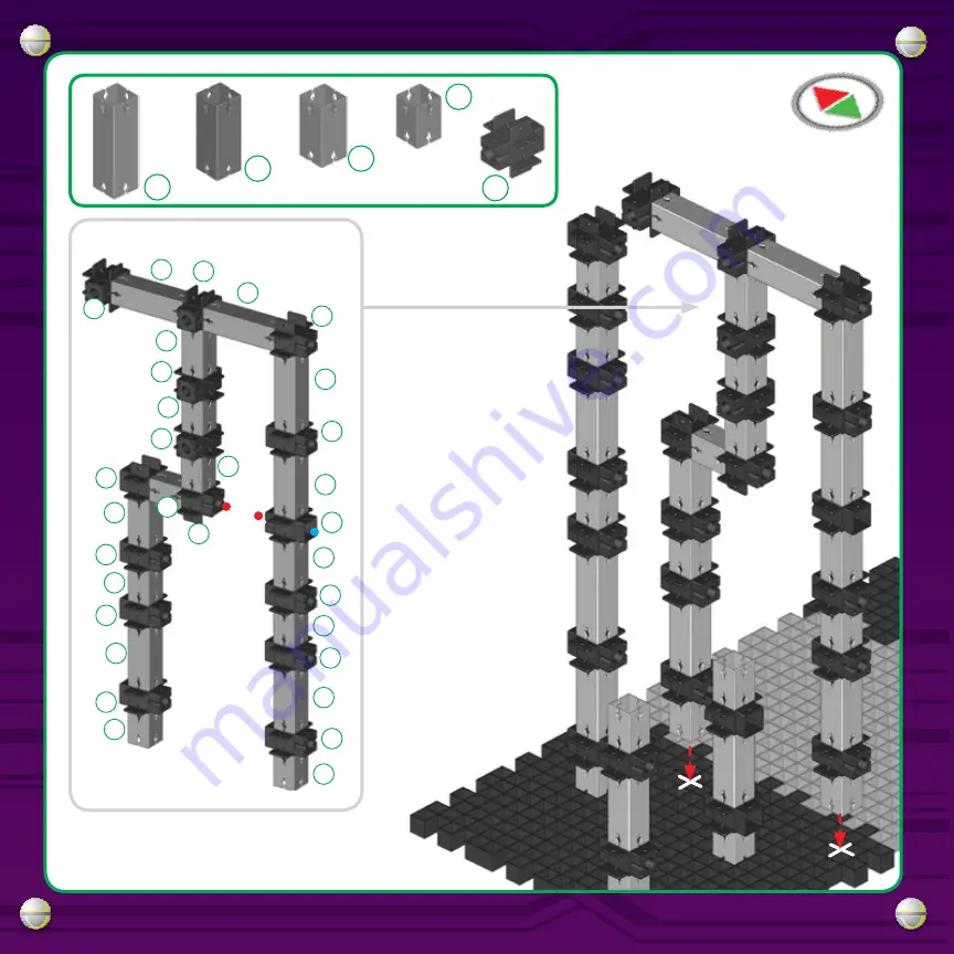 Techno Gears Marble Mania Mammoth Instruction Manual Download Page 10