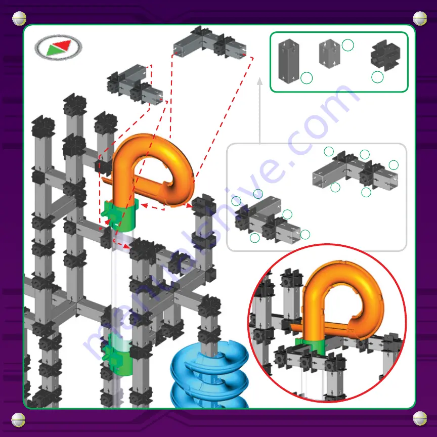 Techno Gears Marble Mania Mammoth Instruction Manual Download Page 29