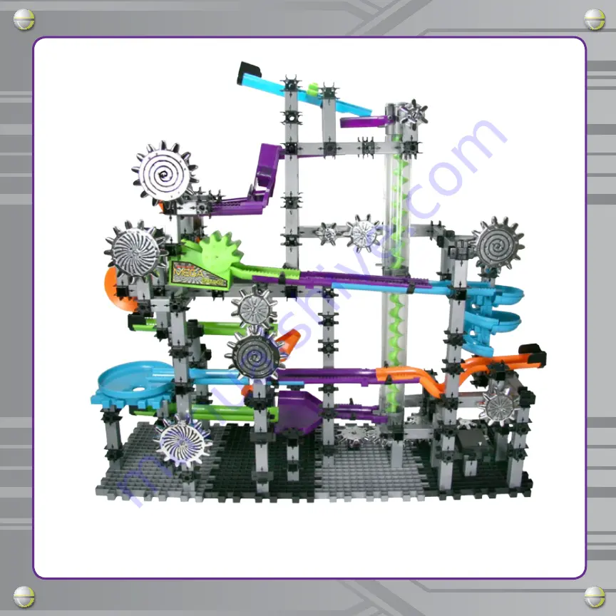 Techno Gears Marble Mania Mega Instruction Manual Download Page 45