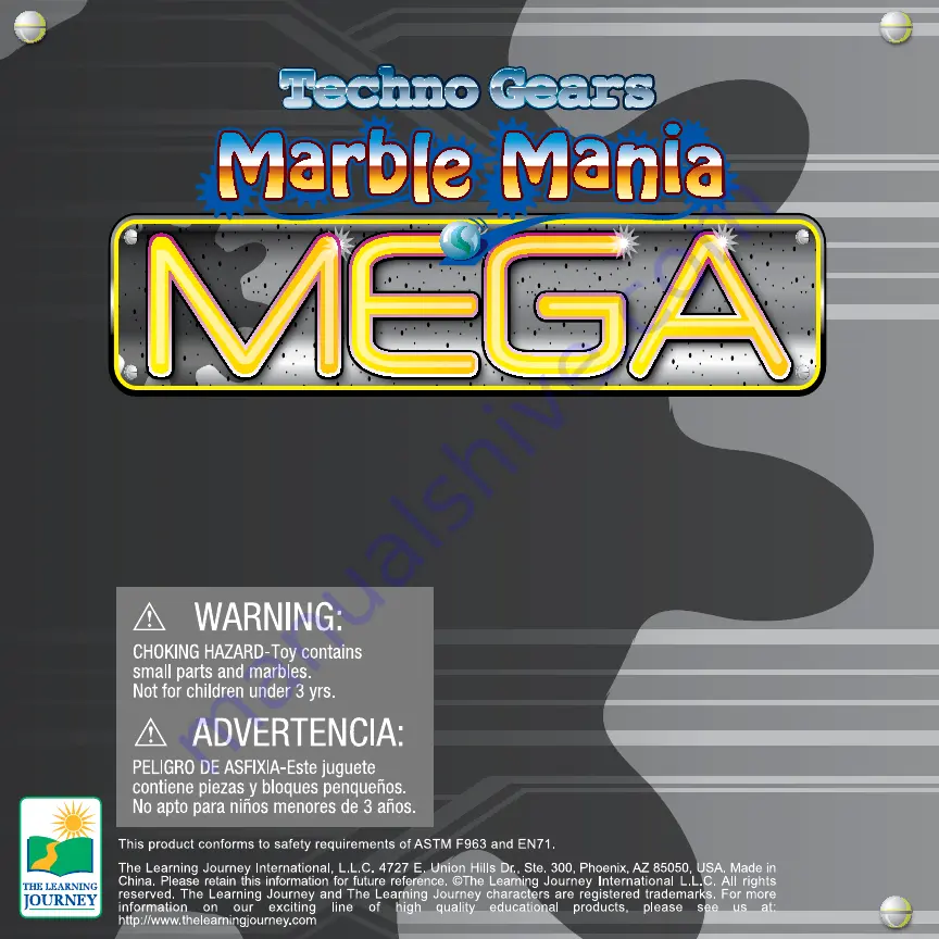 Techno Gears Marble Mania Mega Instruction Manual Download Page 48